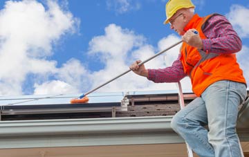 Glascote soft wash roof cleaning